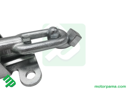 chiusura registrabile base forgiata e gancio 